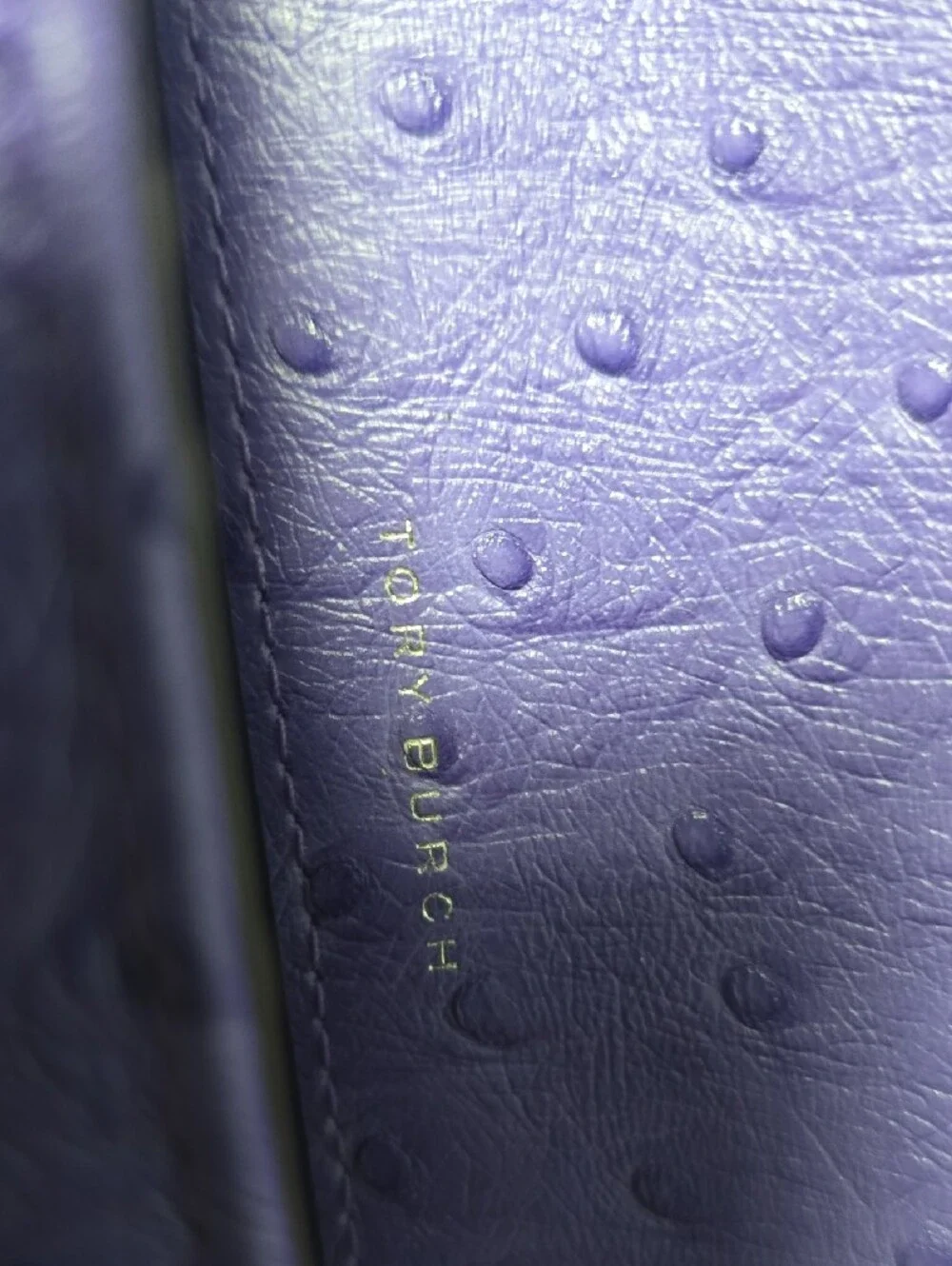 Tory Burch Violet Quilted Chain Strap Crossbody
